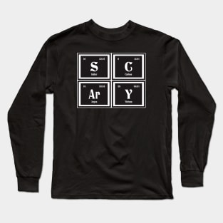 Scary | Periodic Table Long Sleeve T-Shirt